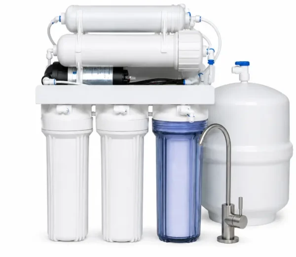 5 stage reverse osmosis water purifier system with storage tank for home drinking water in Kenya