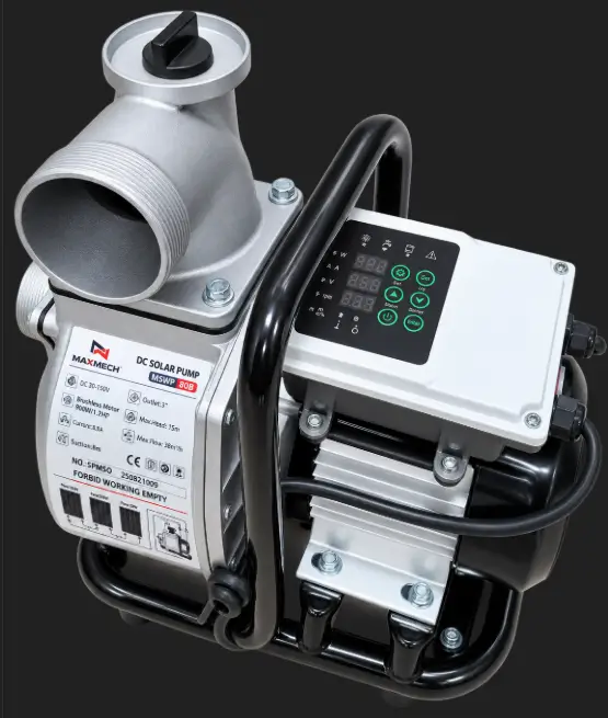 Maxmech MSWP-80B 900W DC solar surface water pump for irrigation and water transfer