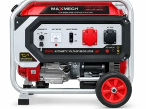 Maxmech RFS Series electric start gasoline generators with AVR and portable backup power design