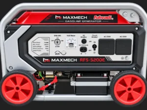 Maxmech RFS-5200 Manual Generator with 3.8KVA maximum output and 3.0kW rated power