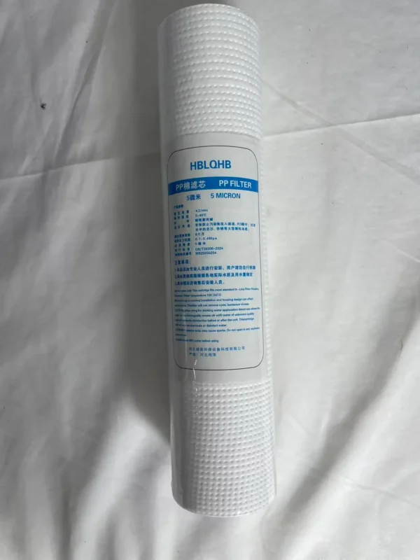 5 micron PP water filter 10 inch sediment filter cartridge