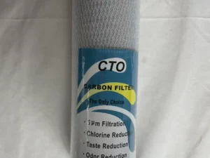 5 micron activated carbon filter CTO water filter cartridge