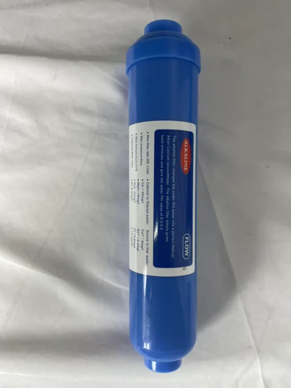 Under sink alkaline water filter cartridge for RO systems