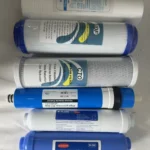 Water filter Kenya replacement set with PP sediment, UDF, CTO carbon, RO membrane, T33 and alkaline filters