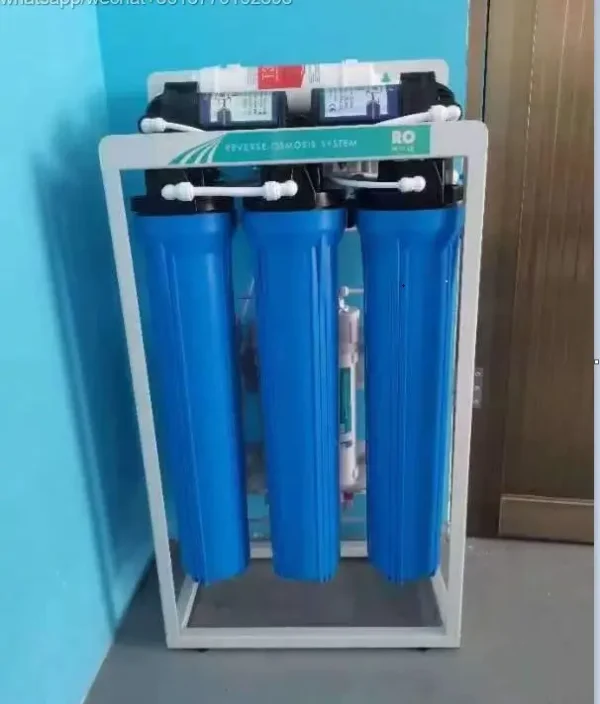 800 GPD 5-stage RO water purifier system for house in Kenya for salty borehole water