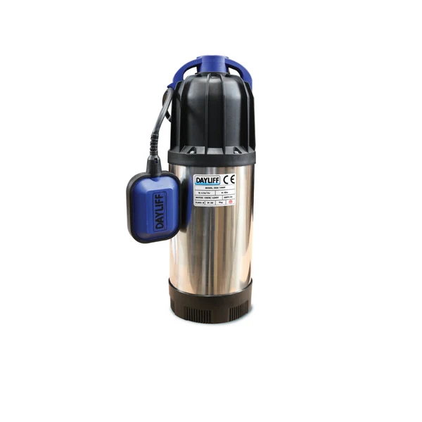 Dayliff DDA1000P 1.3HP stainless steel submersible water pump with float switch
