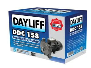 Dayliff DDC 158 domestic water pump box with centrifugal pump, available in Kenya