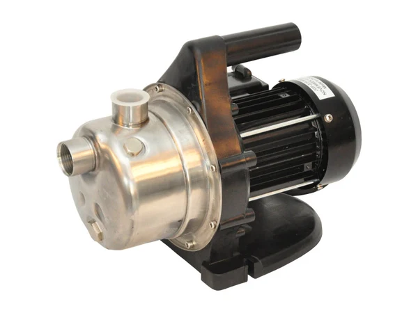 Dayliff DDG 1000 stainless steel self-priming centrifugal water pump with black electric motor and carrying handle