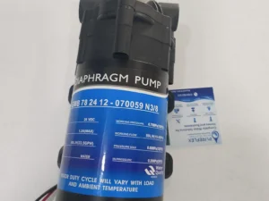 24V DC diaphragm pump for reverse osmosis water purifiers, 59 L/h flow rate, replacement RO booster pump in Kenya.