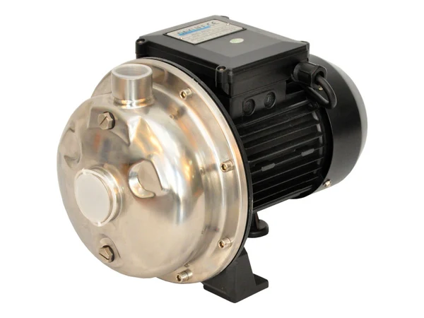 Dayliff DDS 750 stainless steel centrifugal water pump with black electric motor